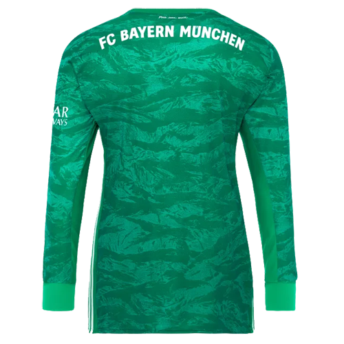 Bayern Munich 2019-20 Goalkeeper Green Soccer Jersey Shirt - Click Image to Close